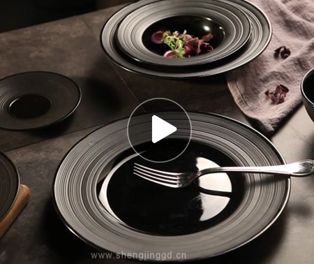 陶瓷餐具视频
